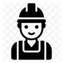 Worker Man Work Icon