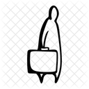 Worker Man Construction Icon