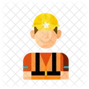Worker Man Work Icon