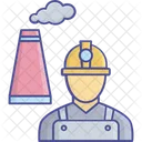 Worker In Factory Factory Worker Production Line Worker Icon
