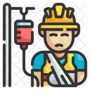 Worker Injury  Icon