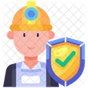 Worker Insurance  Icon