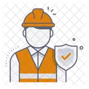 Worker insurance  Icon