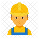 Worker male  Icon