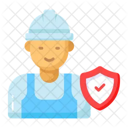 Worker Protection  Icon