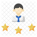 Worker Rating Employee Rating Rating Icon