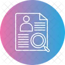Worker Search  Icon