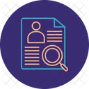 Worker Search  Icon