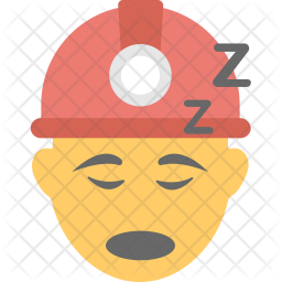 Worker Sleeping Icon