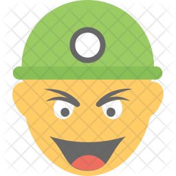 Worker Smiling Icon