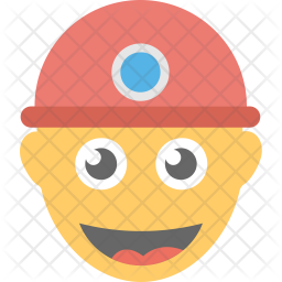 Worker Smiling Icon