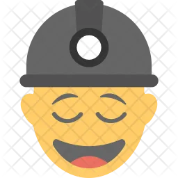 Worker Smiling  Icon