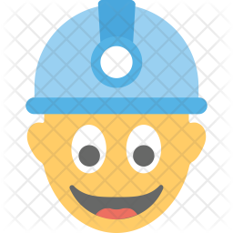 Worker Smiling Icon