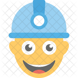 Worker Smiling Icon
