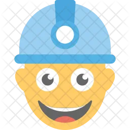 Worker Smiling  Icon