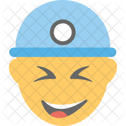 Worker Smiling Icon
