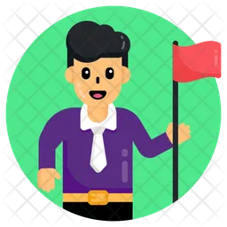 Worker Success  Icon