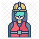 Worker Woman  Icon