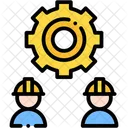 Workers Labor Market Team Icon