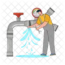 Pipe Water Pipe Water Icon