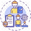 Workers rights protection  Icon