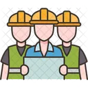 Workers Team Engineer Team Engineer Group Icon