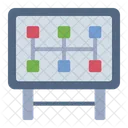 Arbeitsablauf Prozess Mindmap Symbol