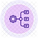 Workflow Business Strategy Icon