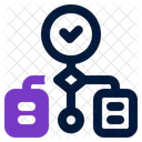 Workflow Process Sequence Icon