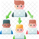 Workflow Hierarchy Diagram Icon