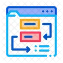 Website Working Process Icon