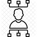 Workflow Flowchart Hierarchy Icon
