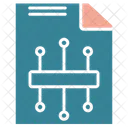 Hierarchy Diagram Flowchart Icon