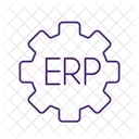 Erp Workflow Automation Growth Icon