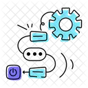 Workflow Chart Process Management Working Process Icon