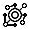 Workflow Diagram Task Connections Process Visualization Icon