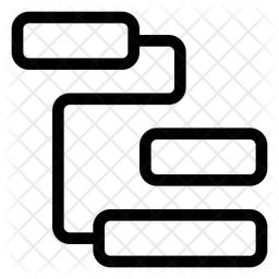 Workflow gantt chart  Icon