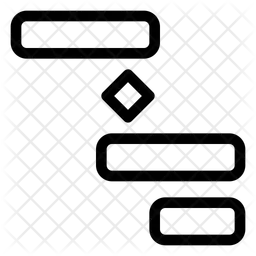 Workflow gantt chart  Icon