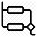 Workflow Gantt Chart Icon