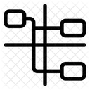 Workflow Gantt Chart Icon