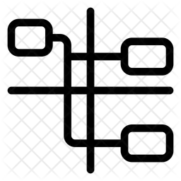 Workflow gantt chart  Icon