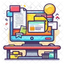 Hierarchy Diagram Flowchart Icon
