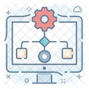 Methodology Process Flow Icon