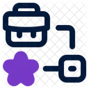Workflow Process Planning Icon