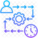 Workflow User Develop Icon