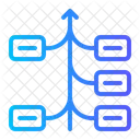Workflow Process Business Plan Icon