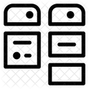 Workflow Kanban Board Icon