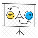 Workflow Presentation Algorithm Project Plan Icon