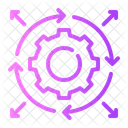 Workflow Process Gear Icon