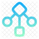 Workflow Square Workflow Hierarchy Icon